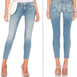 Women’s MOTHER Looker Ankle Fray